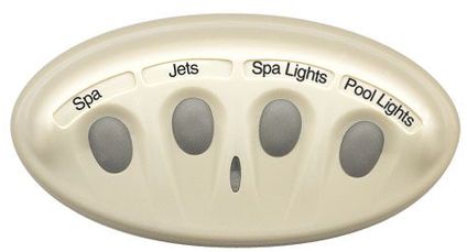 LIGHTS & ELECTRICAL REMOTE 4 BUTTON GRY 150ft. CABLE